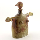  Stig Lindberg (1976) Unique Sculptural Decanter Woman 27/25 cm