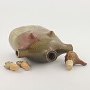  Stig Lindberg (1976) Unique Sculptural Decanter Woman 27/25 cm