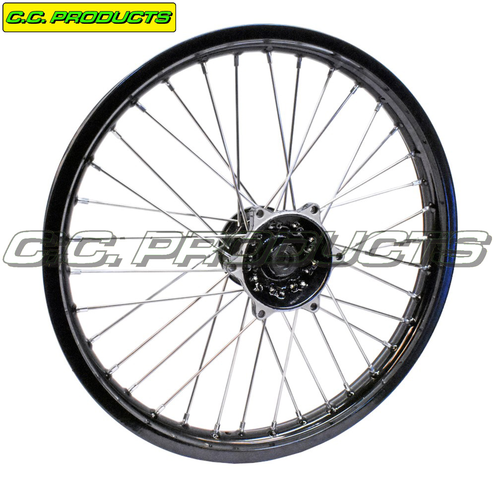 Spoke Set Suzuki DR 800 S 21-inch 91-97 Front wheel (6-bolt brake disc) - 2