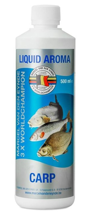 Booster från marcel van den eynde. för mete efter sutare, karp, brax ruda, sarv osv. carp 500ml