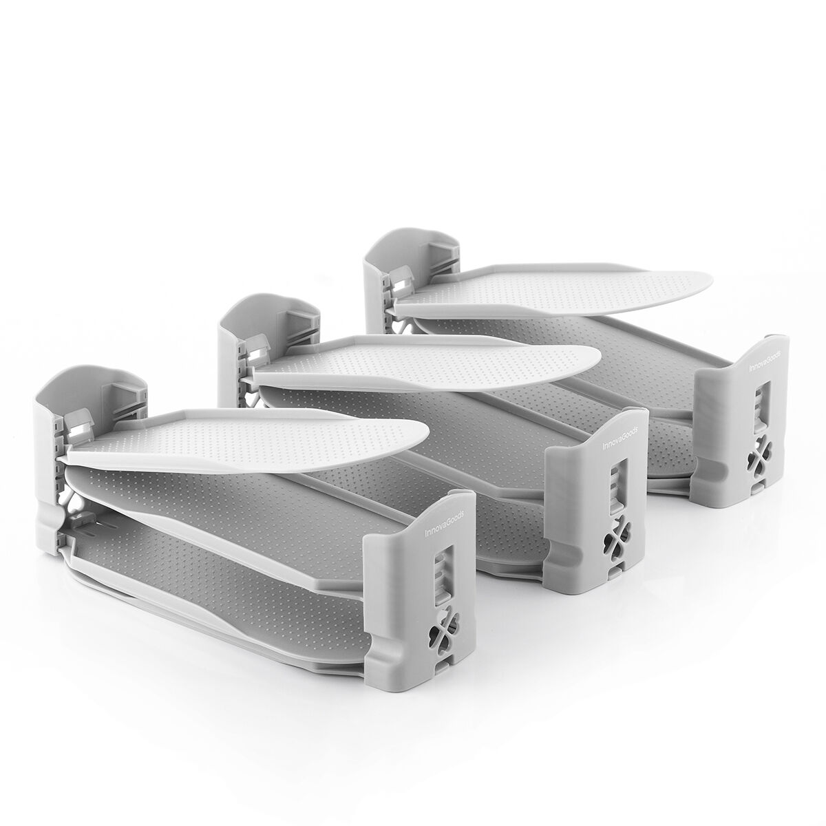 Justerbar Skoförvaring 6-Pack ihoplagda