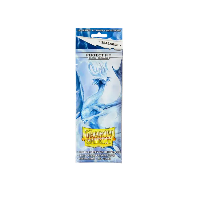 Dragon Shield: Clear - Sealable Perfect Fit Sleeves