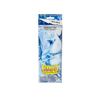 Dragon Shield: Clear - Sealable Perfect Fit Sleeves