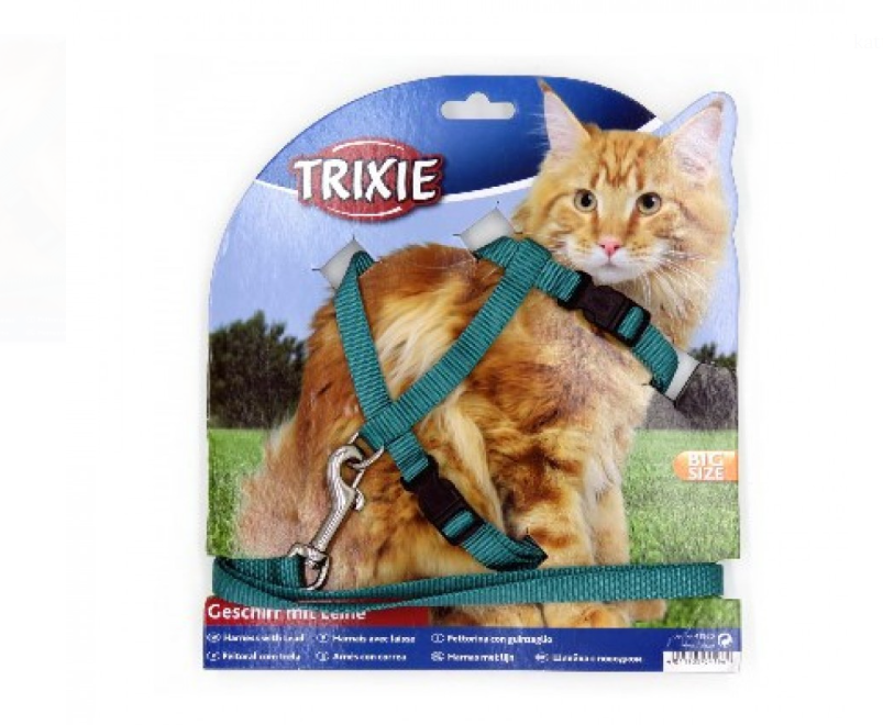 Trixie Kattsele Med Koppel Big Size