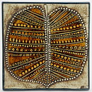Lisa Larson (Unik 1961) Lovely Leaf Wall Plaque 23 cm
