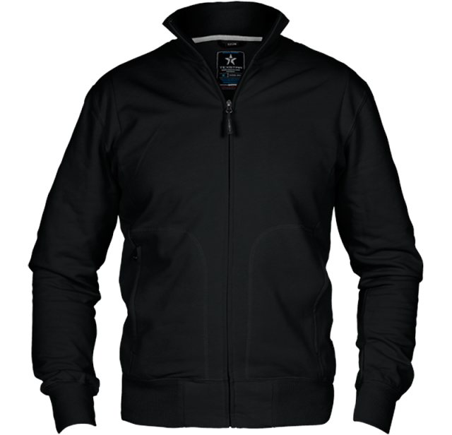 Sweatshirt herr - svart - 3
