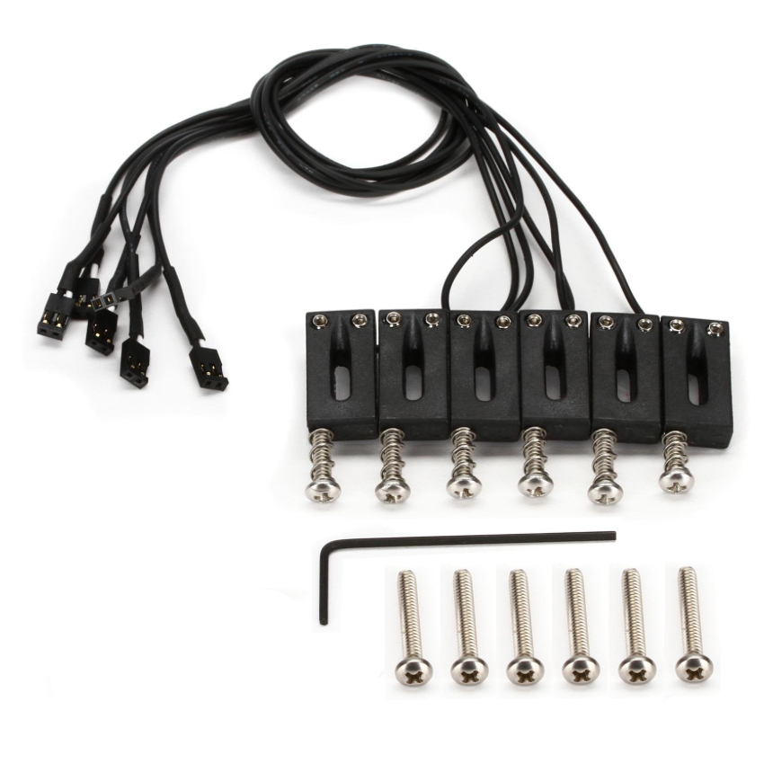 PN-8001-00 GHOST Strat & Tele Pickups 2 1/16" String Spacing (Offset) - 4