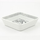 ライヤ・ウオシッキネン  Emiliaシリーズ  四角いお皿  Bowl (14cm)  1959年 (2)
