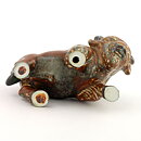 Gunnar Nylund (1950s) Brown Bison 17/10cm