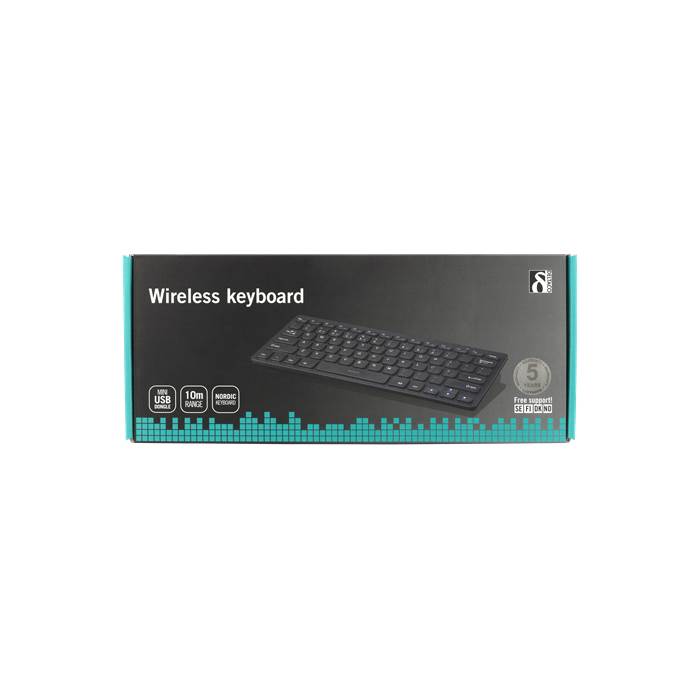 Tangentb. mini Deltaco trådlös - 3