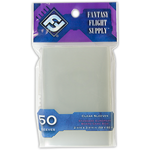 Standard European Board Game Sleeves (Purple)