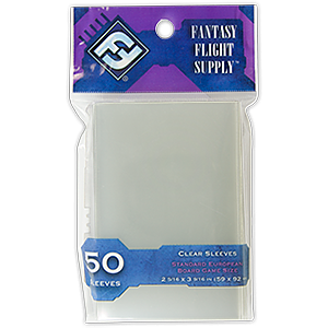 Standard European Board Game Sleeves (Purple)