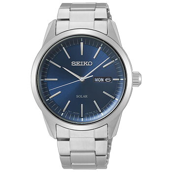 SEIKO MENS SOLAR 40MM 100M SAFIR
