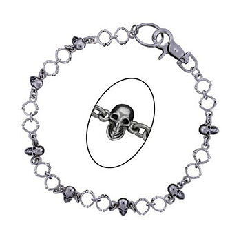 Wallet Chain Skull & Bones Plånbokskedja. ( L 58cm)