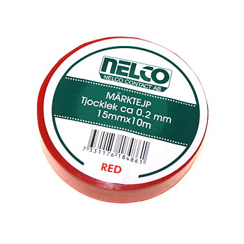 Eltejp punainen 10 m