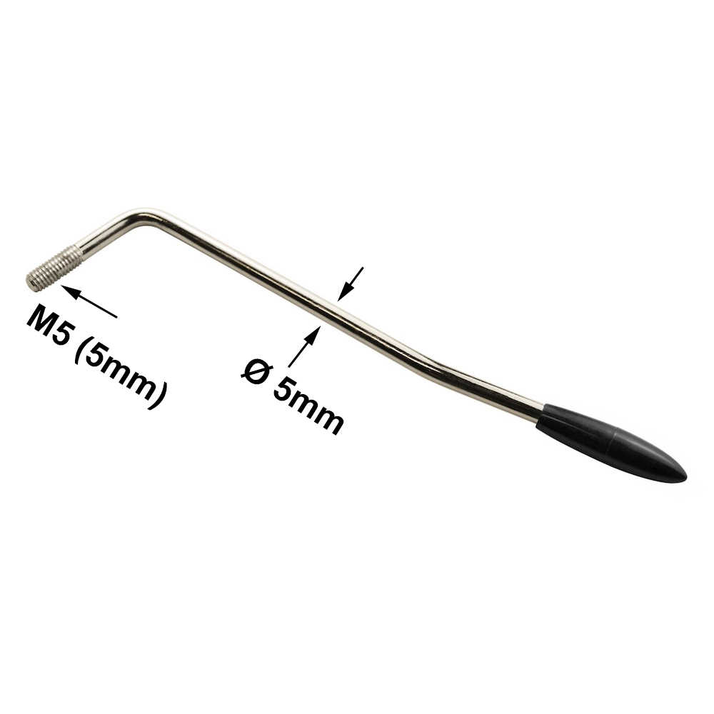 Tremolo Arm 5mm (White Tip) - 2