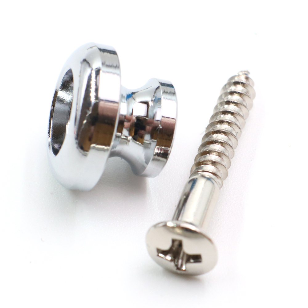 Strap Button "Mushroom" (Chrome)