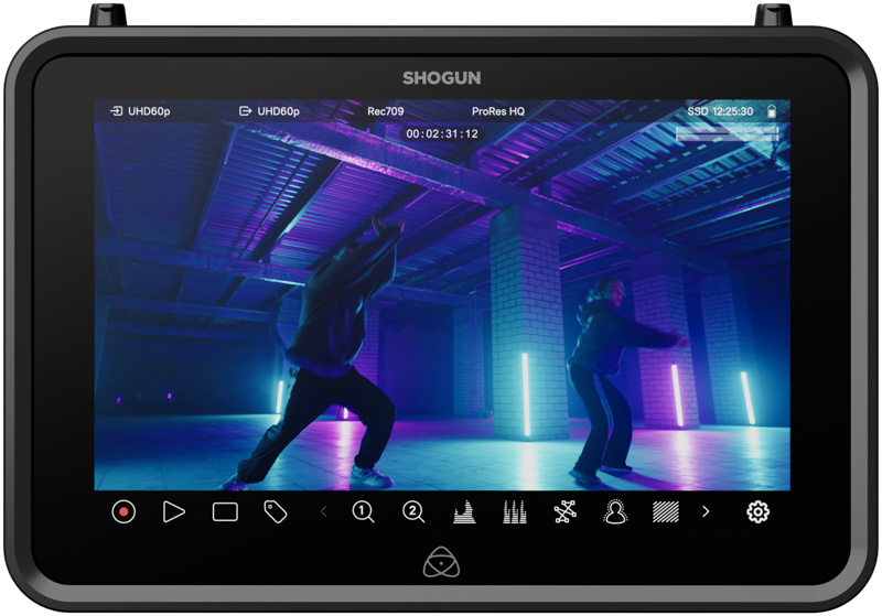 Atomos Shogun 7" HDR Monitor Recorder 6K RAW - 2