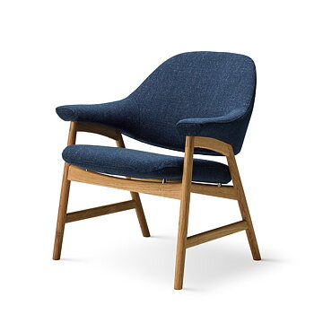 Bris Armchair Oak (Fabric/leather several choices) - Brunstad