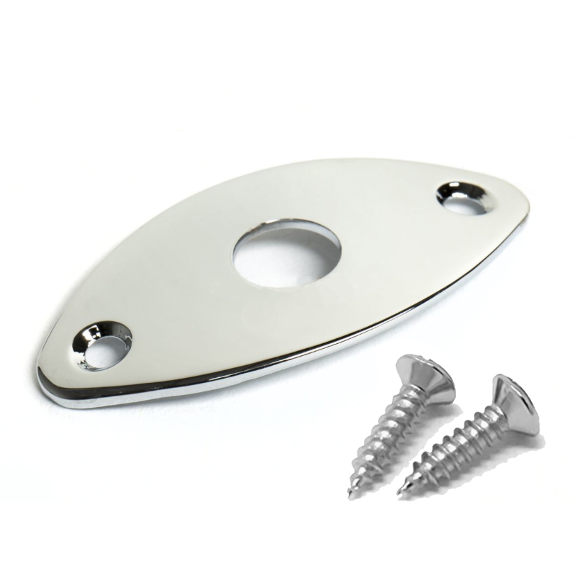Jack Plate Oval (Chrome)