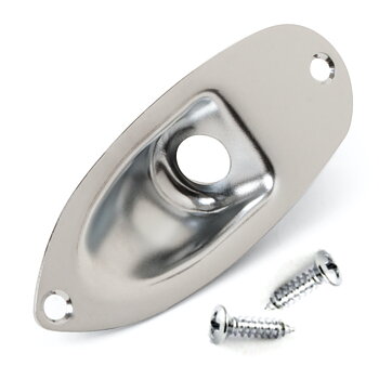 Jack Plate For Strat (Chrome)
