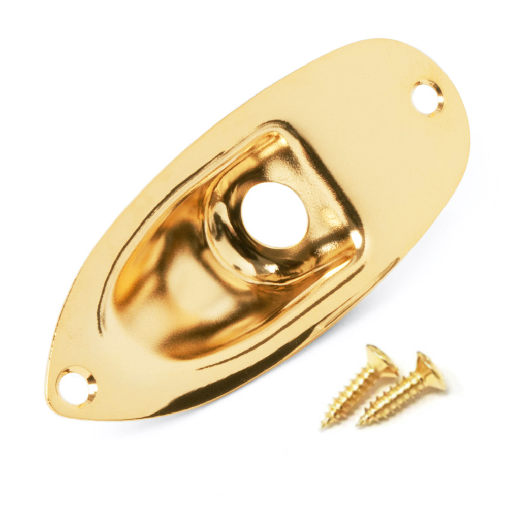 Jack Plate For Strat (Gold)