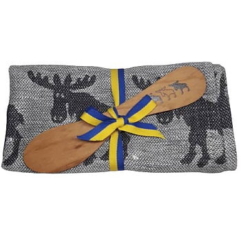 handduk-smörkniv-älg