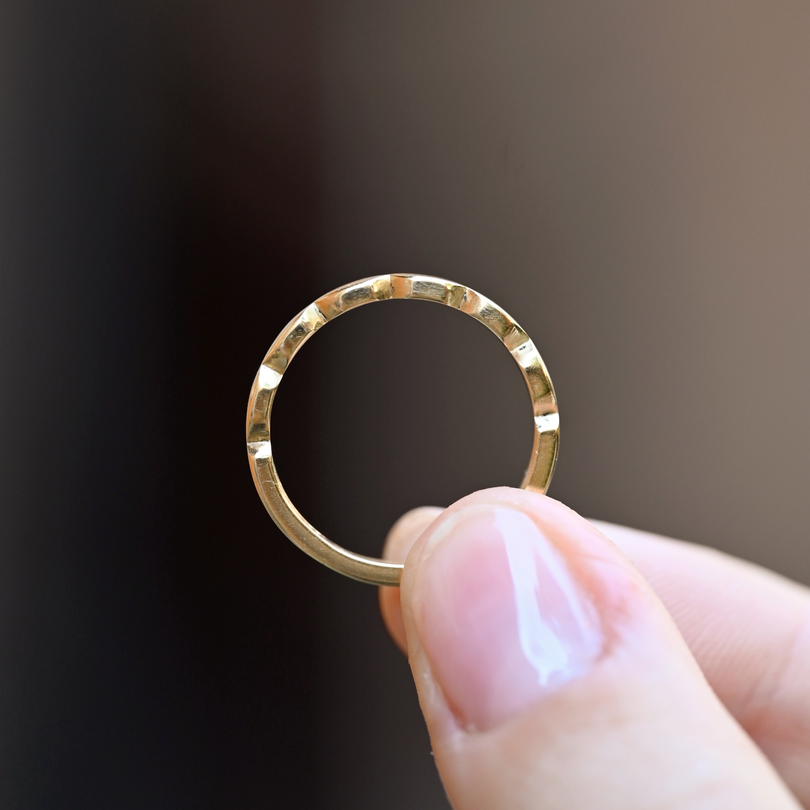Ring Frida handgjord guld 18 karat - 3