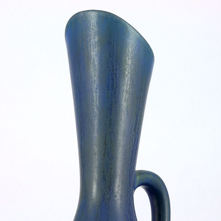 カールハリー・スタルハーネ　SYEシリーズ 上品な青色の花瓶 Vase 1950年代 (26cm)