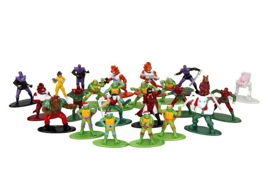 Teenage Mutant Ninja Turtles Battle Diecast Mini Figures Adventskalender 2024 - 2