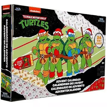 Teenage Mutant Ninja Turtles Battle Diecast Mini Figures Adventskalender 2024