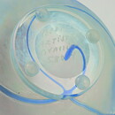 バーティル･ヴァリーン Galaxy Blueシリーズ ガラスの丸い器 Bowl  1982年 (11/8cm)