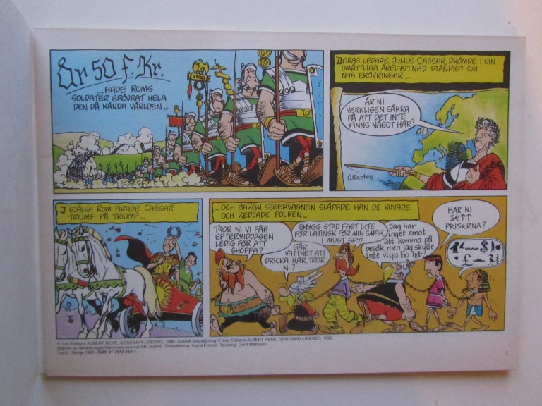 Asterix Sju galliska äventyr  - 3