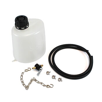 Gas tank for engine tests. With petrol crane Buzetti.