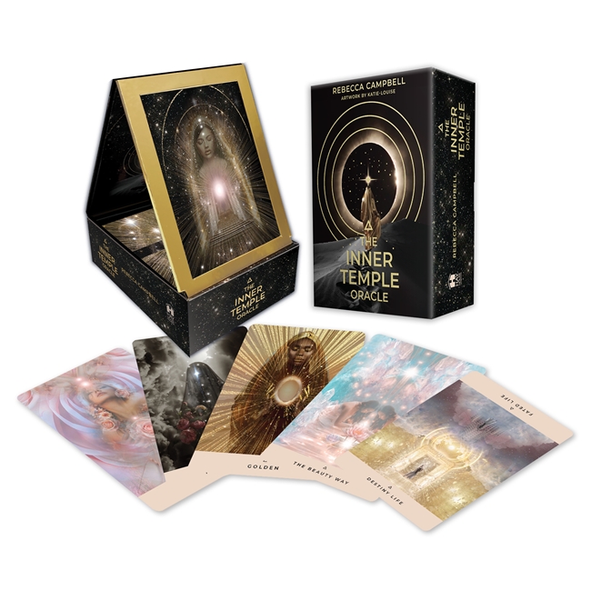The Inner Temple Oracle A 44-Card Deck and Guidebook - Campbell Rebecca