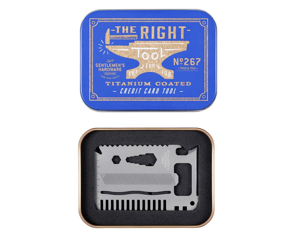 Credit Card Tool in box 112x83x24 mm - 2