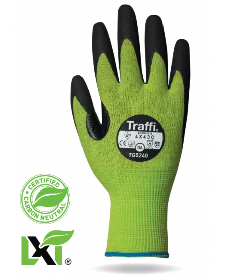 TraffiGLOVE TG5240 LXT, Skärskydd C, Koldioxidneutral