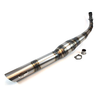 RP2 exhaust system for Puch VZ50 (Dakota) with Gilardoni and similar with angled exhaust 