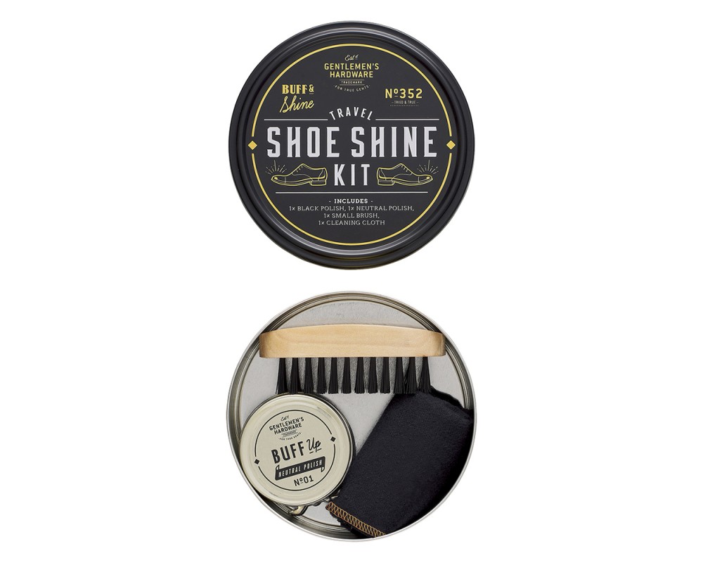 Travel Shoe Polish Kit - 3