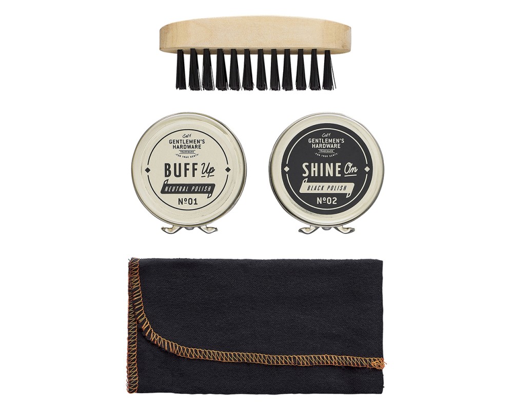 Travel Shoe Polish Kit - 2