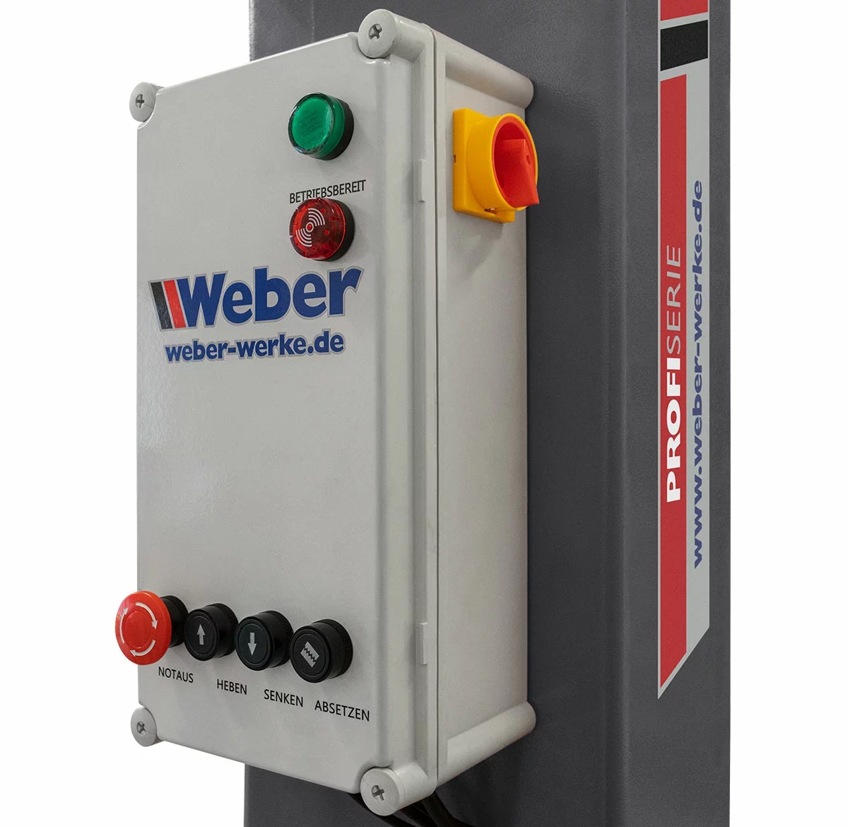 2-Pelarlyft Weber Profi Serie P4000G Med Grundram - 2