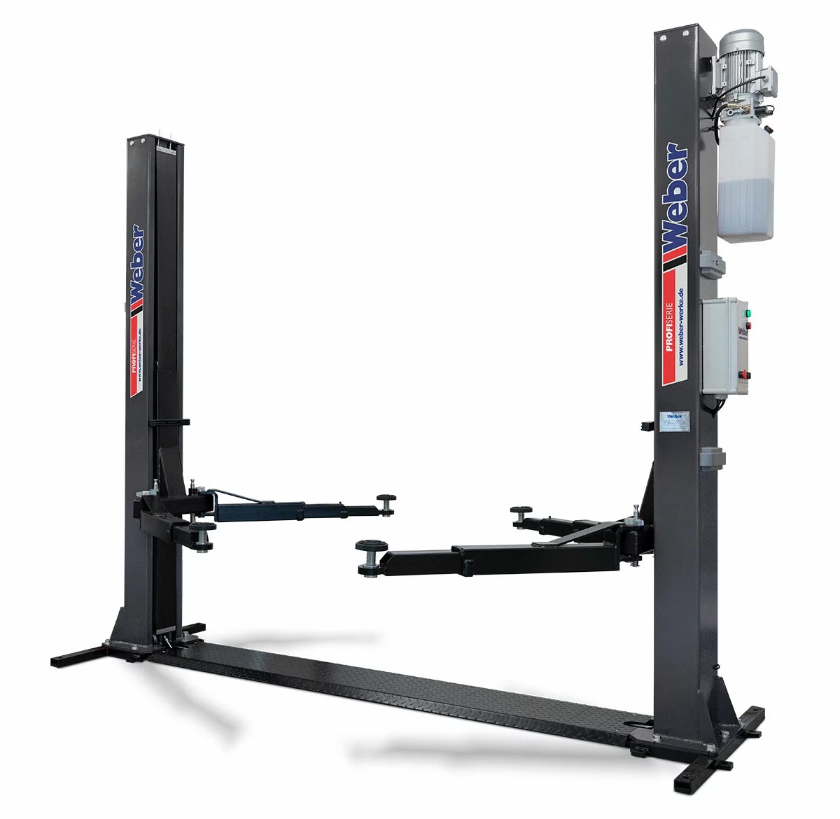 2-Pelarlyft Weber Profi Serie P4000G Med Grundram