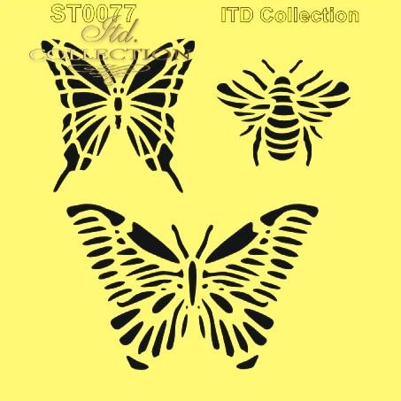 Stencil 16X16 cm    ST0077B
