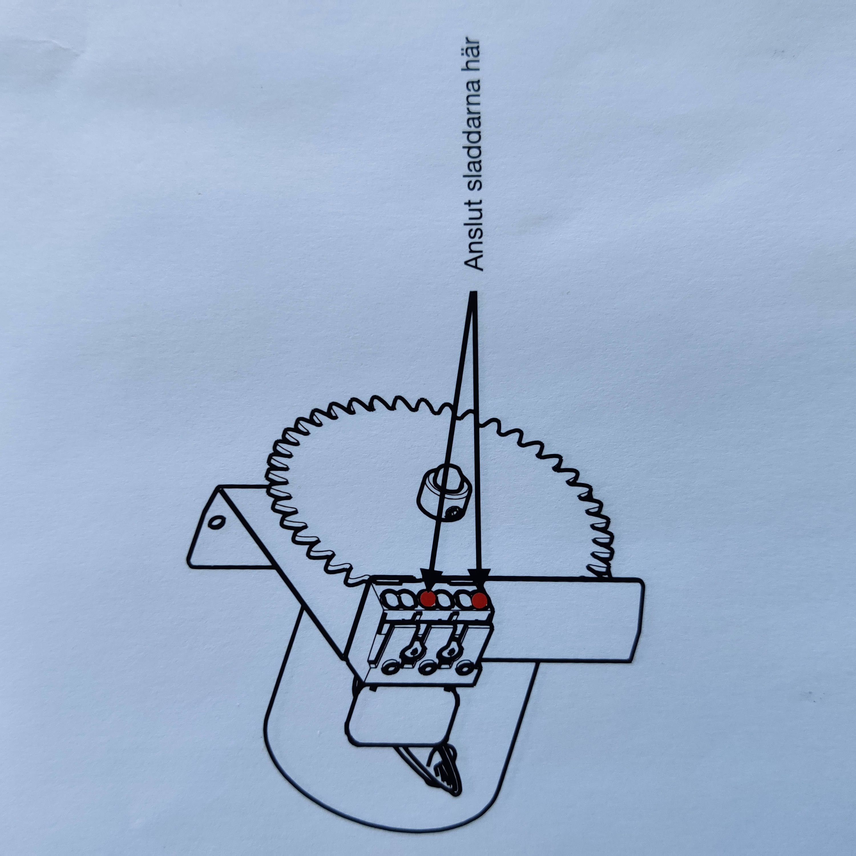 Matarmotor komplett K6 MT - 8