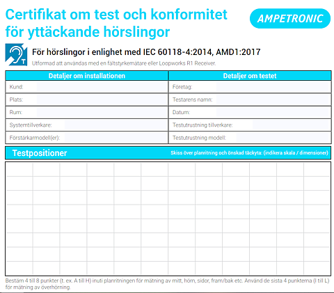 Inmätningsprotokoll