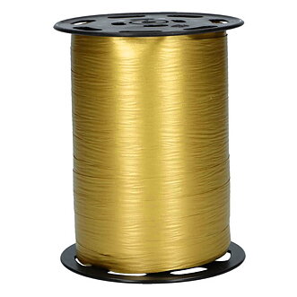 Polyband 250 m.x 9,5 mm.guld