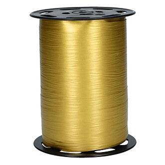 Polyband 250 m.x 9,5 mm.guld