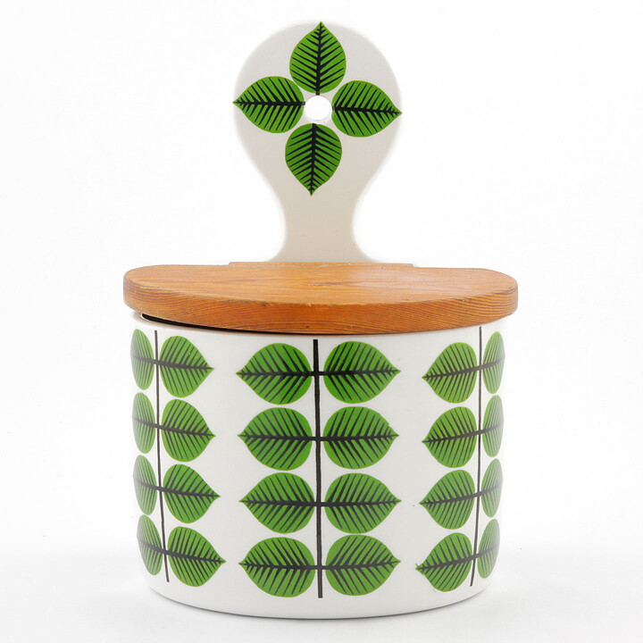 Stig Lindberg (Berså 1961) Iconic Wall Container with Lid 20 cm