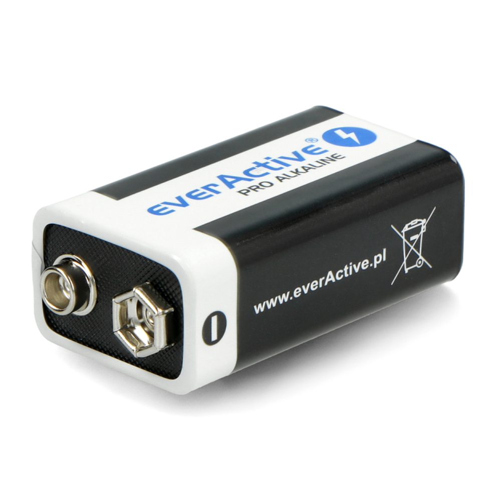 EverActive PRO Alcaline 9V Batteri