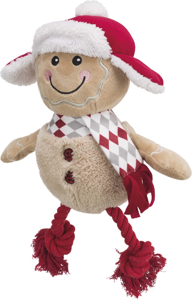Trixie Julleksak Xmas Gingerbread Plush/Cotton 34cm Flerfärgad - 3
